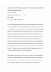 Research paper thumbnail of Review of David Sunderland, Managing Colonial and Post-Colonial Development