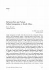 Research paper thumbnail of Between Fact and Fiction: Italian Immigration to South Africa