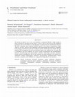 Research paper thumbnail of Phenol removal from industrial wastewaters: a short review