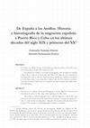 Research paper thumbnail of Colonización e inmigración. La problemática en torno a la fuerza de trabajo en el agro. Cuba 1878-1898