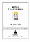 PIENSE Y HÁGASE RICO Cover Page