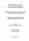 Research paper thumbnail of Assuring the efficient development of electricity generation in Peru