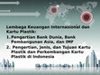 Lembaga Keuangan Internasional dan Kartu Plastik Cover Page