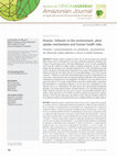 Research paper thumbnail of Arsenic: behavior in the environment, plant  uptake mechanisms and human health risks