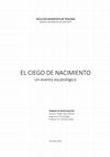 EL CIEGO DE NACIMIENTO Cover Page