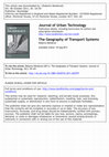 The Geography of Transport Systems Cover Page