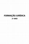 Research paper thumbnail of Formação Jurídica - Ano II