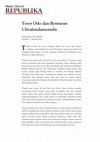 Research paper thumbnail of Teror Oslo dan Benturan Ultrafundamentalis [Terror in Oslo and the Clash of Ultra-fundamentalists]