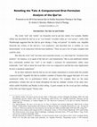 Research paper thumbnail of Retelling the Tale: A Computerised Oral-Formulaic Analysis of the Qur’an