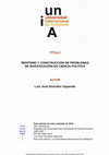 Research paper thumbnail of Rentismo y construcción de problemas de investigación en ciencia política (Tesis)