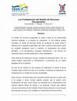 Research paper thumbnail of Los Fundamentos del Modelo de Recursos Recuperables