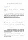 Research paper thumbnail of Deliberación e identidad: el caso de la Memoria Histórica