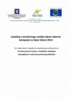 Research paper thumbnail of Fer, balansirano i objektivno izvještavanje: Zastupljenost i načini prezentovanja političarki u medijima pred i nakon Općih izbora 2014. u BiH