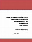 GUIS GUIA DE ORIENTACIÓN PARA LA MEJOR APLICACIÓN DE LAS NORMAS DE INSPECCIÓN Fichas prácticas Cover Page