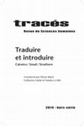 Introduction. Marilyn Strathern et l’anthropologie française – Tracés 2014 Cover Page