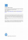 Research paper thumbnail of Three Steps Forward, Three Steps Back: Why the Supreme Court decision in Prest v Petrodel Resources Ltd leads us nowhere