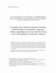 Research paper thumbnail of Cavidades de uso funerario durante el Neolítico final/Calcolítico en el territorio valenciano: trabajos arqueológicos en Avenc dels Dos Forats o Cova del Monedero (Carcaixent, Valencia)