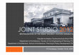 Research paper thumbnail of Joint Studio Workshop ITB FHE ITS 2012