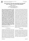 Research paper thumbnail of Speed Control of a Three Phase Alternating Current Induction Motor Using Space Vector Pulse Width Modulation