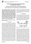 Research paper thumbnail of Accelerometer-based Wave Motion Compensation on Ship Mounted Weaponry