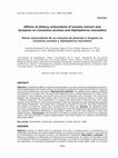 Research paper thumbnail of Efecto antioxidante de un extracto de jitomate y licopeno en Carassius auratus y Xiphophorus maculatus