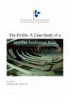 Research paper thumbnail of The Firilla: A Case-Study of a Maltese Traditional Boat