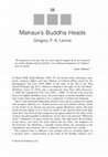 Research paper thumbnail of Malraux's Buddha Heads