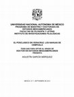 Agustín García Márquez: El posclásico en Veracruz. Los nahuas de Cempoala. Tesis de doctorado en Estudios Mesoamericanos. Universidad Nacional Autónoma de México, México, 2014. Cover Page