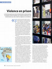 Research paper thumbnail of Violence en prison