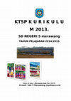 KURIKULUM 2013 SDN 8 SUNGAILIAT Cover Page