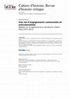 Research paper thumbnail of Une vie d’engagements communiste et anticolonialiste : Repères sur la trajectoire et la contribution d’Henri Alleg (1921-2013)