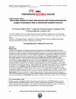 Day-to-day variation in heart rate recovery and excess post-exercise oxygen consumption after a submaximal treadmill protocol  Cover Page