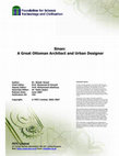 Sinan: A Great Ottoman Architect and Urban Designer Cover Page