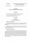 CHÍNH PHỦ S : 112/2009/NĐ-CP C NG HÒA XÃ H I CH NGHĨA VI T NAM Đ c l p -T do -H nh phúc Hà N i, ngày 14 tháng 12 năm 2009 Căn c Lu t Xây d ng ngày 26 tháng 11 năm 2003; NGH Đ NH: Ch ng I Đi u 1. Đ i t ng áp d ng Đi u 2. Ph m vi đi u ch nh Cover Page