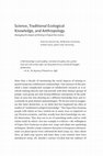 Research paper thumbnail of Science, Traditional Ecological Knowledge, and Anthropology Managing the Impacts of Mining in Papua New Guinea