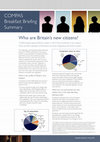 Research paper thumbnail of Who are Britain's new citizens?