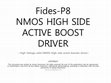 Research paper thumbnail of NMOS high side active driver circuit