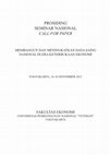 Prosiding Seminar Nasional dan Call Of Paper Fak. Ekonomi 'UPN Veteran' Yogyakarta (16-18 Nov 2011) Cover Page