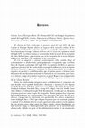 Research paper thumbnail of Reseña de Cristianos, musulmanes y judíos en la España medieval