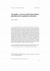 Research paper thumbnail of Debating public vs private school choice: pluralism and recognition in education