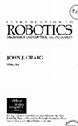 Research paper thumbnail of Introduction to Robotics