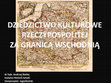 Research paper thumbnail of Badania na ziemiach wschodnich dawnej Rzeczypospolitej 