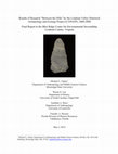 Research paper thumbnail of Results of Research “Between the Hills” by the Loudoun Valley Historical Archaeology and Ecology Project (LVHAEP), 2000-2008.  Final Report to the Blue Ridge Center for Environmental Stewardship, Loudoun County, Virginia