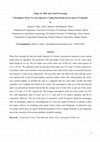 Research paper thumbnail of Consumptive Water Use of Evaporative Cooling Pad during Preservation of Vegetables 