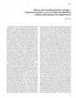 Research paper thumbnail of « Moi je suis révolutionnaire corrigé » : François Cacault (1743-1805) e il mercato dell’arte a Roma nella prima età napoleonica