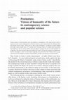 Research paper thumbnail of Postnature. Visions of humanity of the future in contemporary science and popular science 