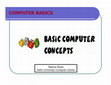 Research paper thumbnail of Computer-Basics--computer basics2