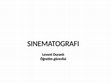 SINEMATOGRAFI Cover Page