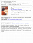 Research paper thumbnail of Young women and ‘technologies of the self’: Social networking and sexualities