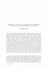 Research paper thumbnail of Barbarie e stagnazione agli albori della modernità. A partire da alcuni studi recenti su Montaigne